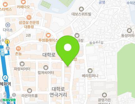 101 Dongsung-gil, Jongno-gu, Seoul, Republic of Korea Map