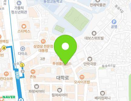 117 Dongsung-gil, Jongno-gu, Seoul, Republic of Korea Map