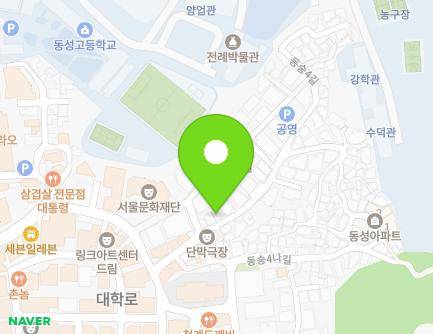 15 Dongsung 4-gil, Jongno-gu, Seoul, Republic of Korea Map