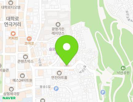 19 Naksan-gil, Jongno-gu, Seoul, Republic of Korea Map