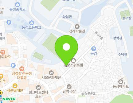 11 Dongsung 4ga-gil, Jongno-gu, Seoul, Republic of Korea Map