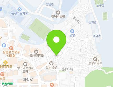 17 Dongsung 4-gil, Jongno-gu, Seoul, Republic of Korea Map