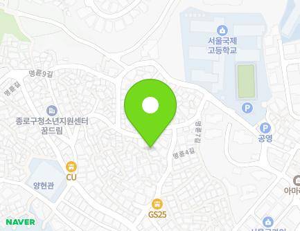 36-3 Myeongnyun 7-gil, Jongno-gu, Seoul, Republic of Korea Map
