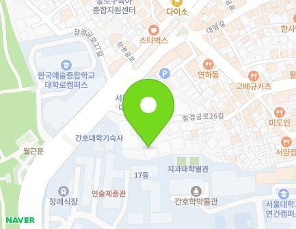 8-8 Changgyeonggung-ro 26-gil, Jongno-gu, Seoul, Republic of Korea Map