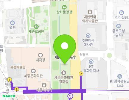 B172 Sejong-daero, Jongno-gu, Seoul, Republic of Korea Map