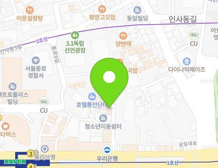 17 Jong-ro 11-gil, Jongno-gu, Seoul, Republic of Korea Map