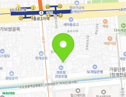 137 Cheonggyecheon-ro, Jongno-gu, Seoul, Republic of Korea Map