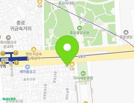 154 Jong-ro, Jongno-gu, Seoul, Republic of Korea Map