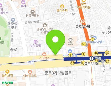 117-4 Jong-ro, Jongno-gu, Seoul, Republic of Korea Map