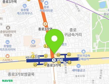 24-2 Donhwamun-ro, Jongno-gu, Seoul, Republic of Korea Map