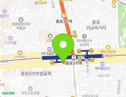 128-3 Jong-ro, Jongno-gu, Seoul, Republic of Korea Map