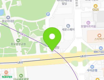 169 Jong-ro, Jongno-gu, Seoul, Republic of Korea Map