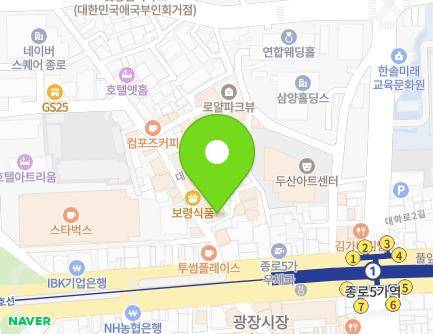 8-1 Jong-ro 31-gil, Jongno-gu, Seoul, Republic of Korea Map