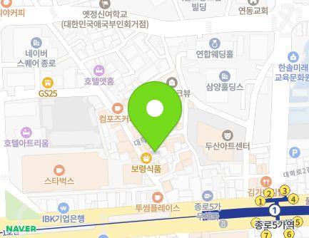 12-5 Jong-ro 31-gil, Jongno-gu, Seoul, Republic of Korea Map