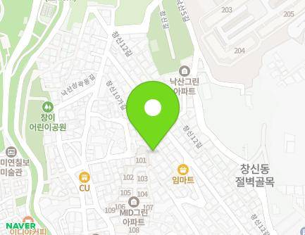 20 Changsin 10ga-gil, Jongno-gu, Seoul, Republic of Korea Map