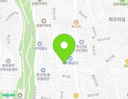 3 Changsin 4ga-gil, Jongno-gu, Seoul, Republic of Korea Map