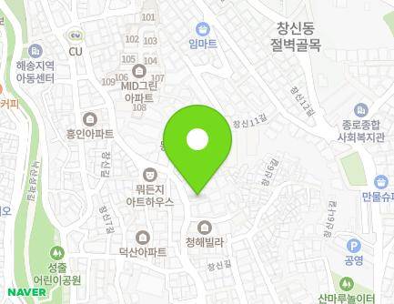 110 Changsin-gil, Jongno-gu, Seoul, Republic of Korea Map