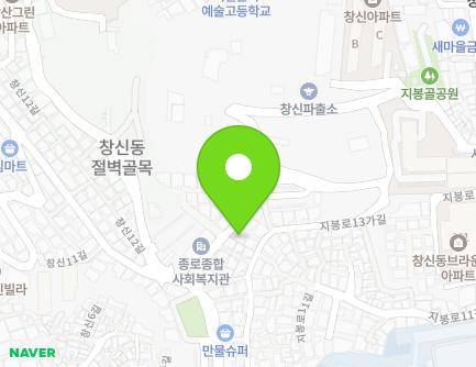 71 Jibong-ro 13-gil, Jongno-gu, Seoul, Republic of Korea Map