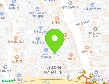 13-5 Jahamun-ro 1na-gil, Jongno-gu, Seoul, Republic of Korea Map