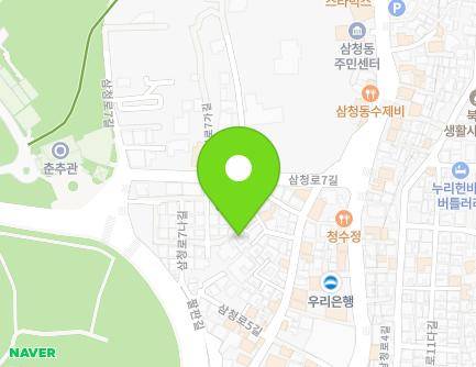 19-14 Samcheong-ro 7-gil, Jongno-gu, Seoul, Republic of Korea Map