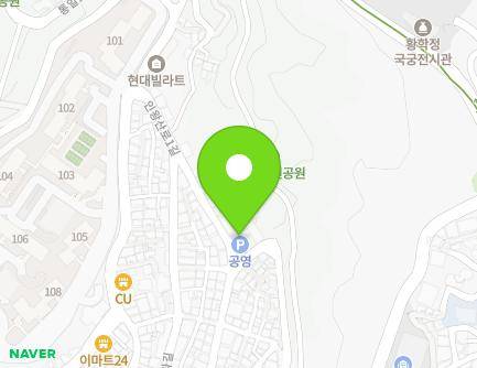 58 Inwangsan-ro 1-gil, Jongno-gu, Seoul, Republic of Korea Map