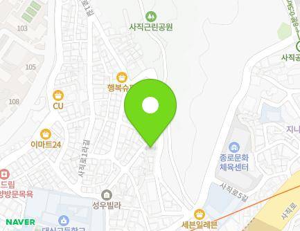 25-2 Inwangsan-ro 1ga-gil, Jongno-gu, Seoul, Republic of Korea Map