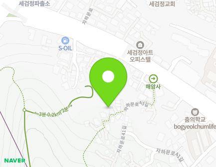 30 Jahamun-ro 43-gil, Jongno-gu, Seoul, Republic of Korea Map