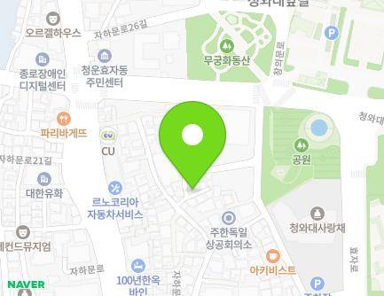 31-11 Jahamun-ro 24-gil, Jongno-gu, Seoul, Republic of Korea Map