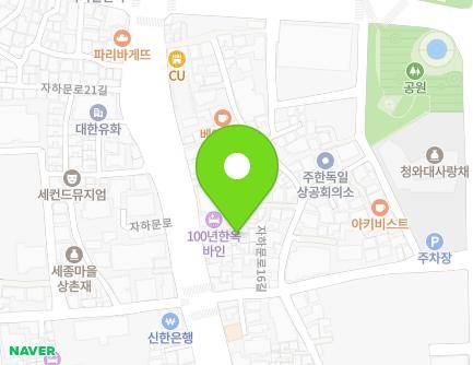 68-14 Jahamun-ro, Jongno-gu, Seoul, Republic of Korea Map