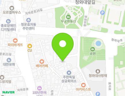 31-10 Jahamun-ro 24-gil, Jongno-gu, Seoul, Republic of Korea Map