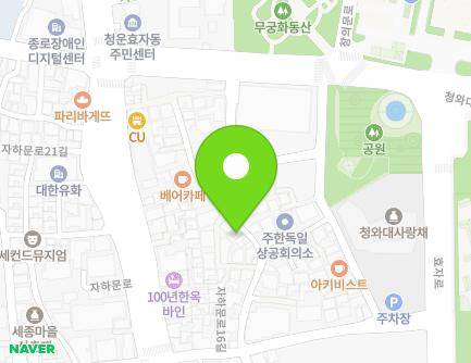 36 Jahamun-ro 24-gil, Jongno-gu, Seoul, Republic of Korea Map