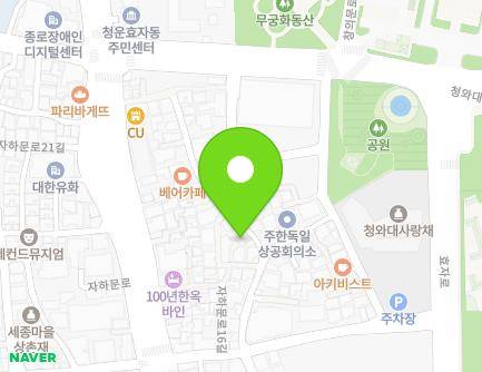38 Jahamun-ro 24-gil, Jongno-gu, Seoul, Republic of Korea Map