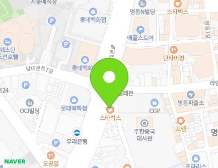 70-1 Namdaemun-ro, Jung-gu, Seoul, Republic of Korea Map