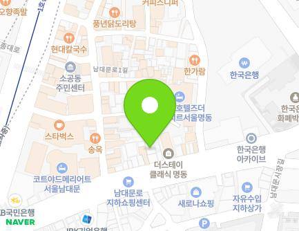 23-1 Namdaemun-ro, Jung-gu, Seoul, Republic of Korea Map