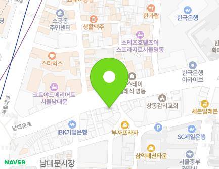20-2 Namdaemun-ro, Jung-gu, Seoul, Republic of Korea Map