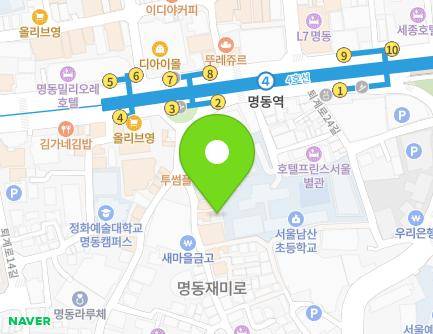 5-4 Toegye-ro 20-gil, Jung-gu, Seoul, Republic of Korea Map