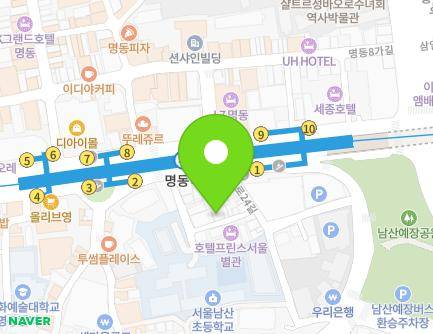 11-5 Toegye-ro 22-gil, Jung-gu, Seoul, Republic of Korea Map