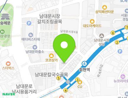 41-9 Namdaemunsijang 4-gil, Jung-gu, Seoul, Republic of Korea Map