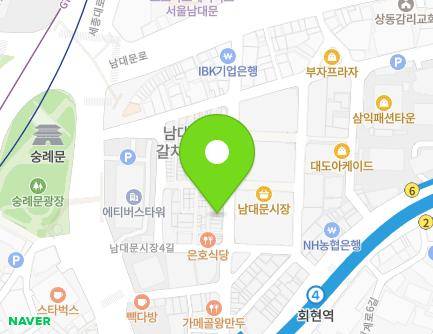 22-1 Namdaemunsijang 4-gil, Jung-gu, Seoul, Republic of Korea Map