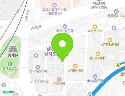 14-1 Namdaemunsijang 4-gil, Jung-gu, Seoul, Republic of Korea Map