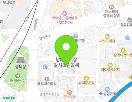 18-8 Namdaemunsijang-gil, Jung-gu, Seoul, Republic of Korea Map