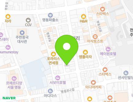 25 Myeongdong 6-gil, Jung-gu, Seoul, Republic of Korea Map