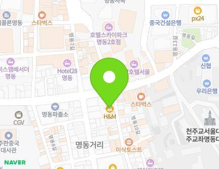 3 Myeongdong 8-gil, Jung-gu, Seoul, Republic of Korea Map