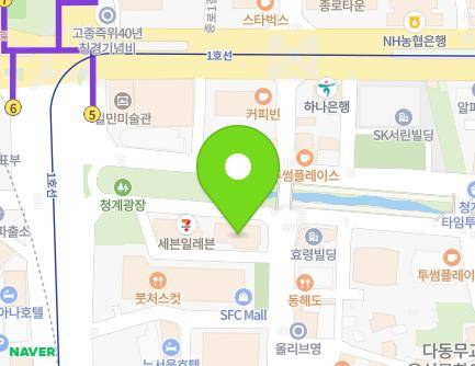 14 Cheonggyecheon-ro, Jung-gu, Seoul, Republic of Korea Map