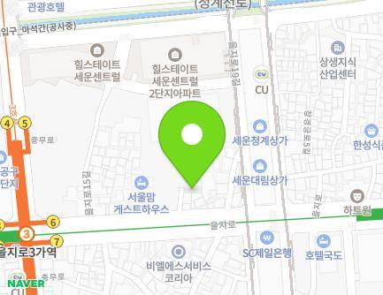 6-1 Eulji-ro 17-gil, Jung-gu, Seoul, Republic of Korea Map
