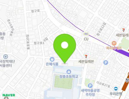 24-11 Cheonggu-ro 17-gil, Jung-gu, Seoul, Republic of Korea Map