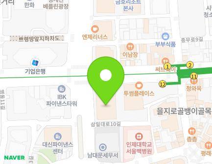 100 Eulji-ro, Jung-gu, Seoul, Republic of Korea Map