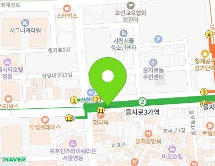 B106 Eulji-ro, Jung-gu, Seoul, Republic of Korea Map