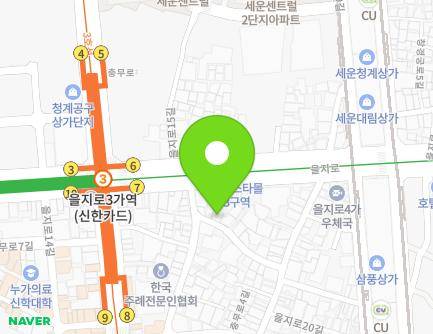 5-3 Eulji-ro 16-gil, Jung-gu, Seoul, Republic of Korea Map