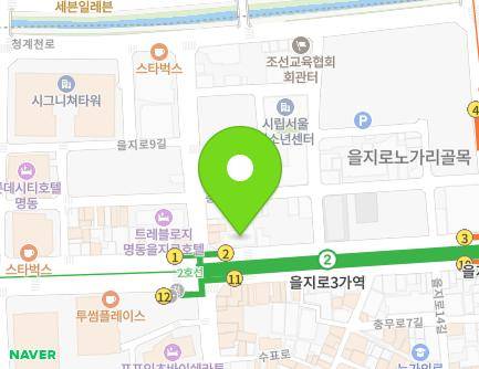 109 Eulji-ro, Jung-gu, Seoul, Republic of Korea Map